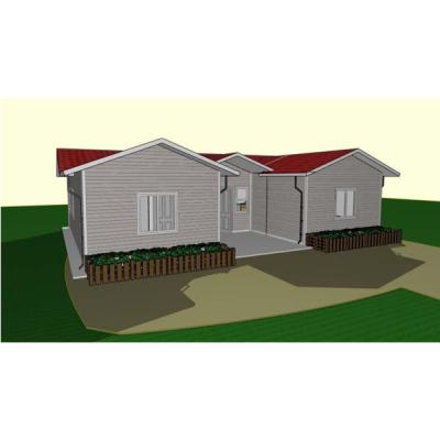 China Elegant Prefabricated Modular Homes 3 Bedroom Steel Prefab Modular House for sale