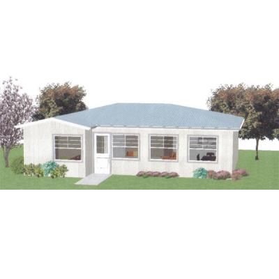 China Green House 1 / 3 Bedroom Modular Homes Light Steel Villas Structure Building for sale