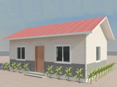 China Fire Resistance Material Prefab Mobile Homes for Warehouse , Workshop , Shop for sale