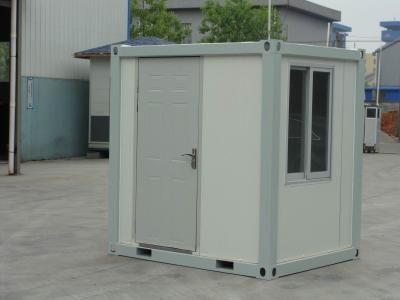 China Office Prefab 10ft Container Home For Guard Room / Lodge , Mobile Storage Unit for sale