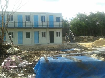 China Customized Mobile Office 40 Feet Containers Housing Construction Site Combined for sale