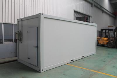 China Durable Steel Structure Prefabricated 20FT Container Cold Room With Sandwich Panel for sale