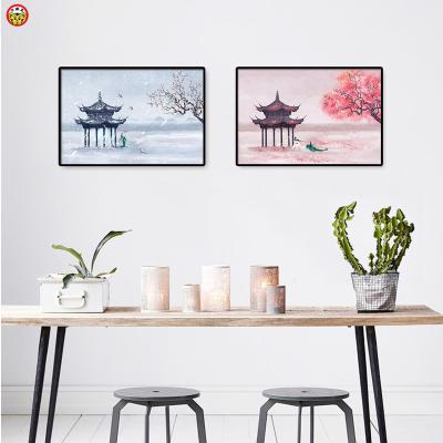 China Traditional The Legend of the White Snake Series of Numbers Chinese Ancient Oil Paintings Style and Elegant Family Wall Decoration Paintings for sale