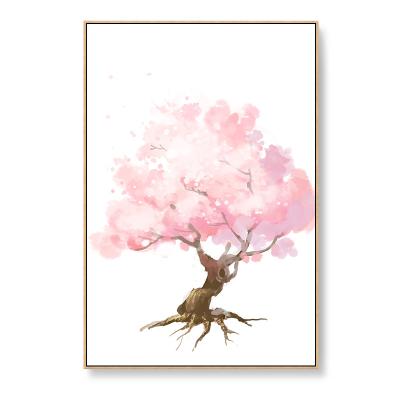 China Impressionist the flower painting by numbers about the picture sakura tree for sale