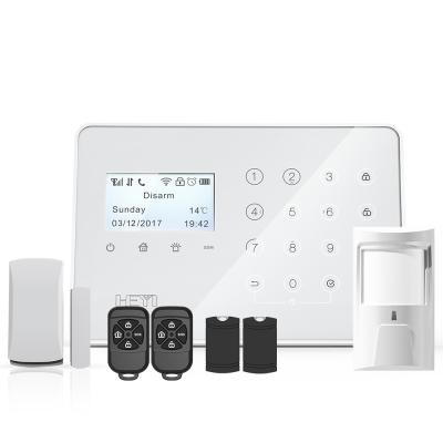 China HEYI HY-W7 WIFI GSM/3G Home Security Burglar Alarm System for sale