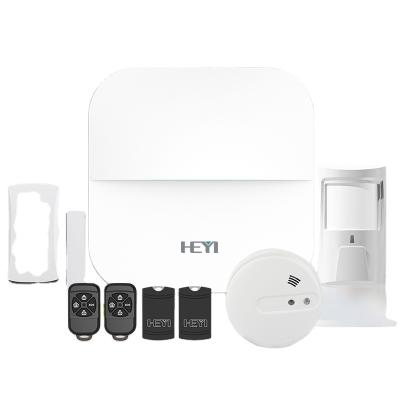 China Durable Heyi W20 Wifi GM/M Gprs Home Burglar Alarm System Alarm Intrution System for sale