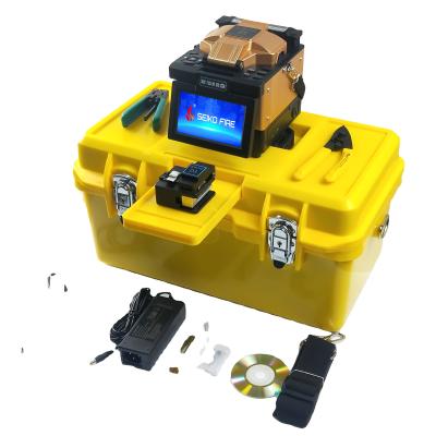 China SM (G.652) SeikoFire Wholesale Price Fusion Splicer Machine FTTH Fiber Optic Welding Splicing Machine S5 for sale