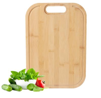 China Viable Rectangle Bamboo Vegetable Cutting Board  Sustainable, Stocked Customized Logo Acceptable for sale