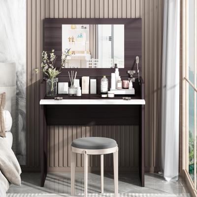 China Other US CURRENT Vanity Makeup Dressing Table With Flip Up Mirror Storage Top Spacious Vanity Table for sale