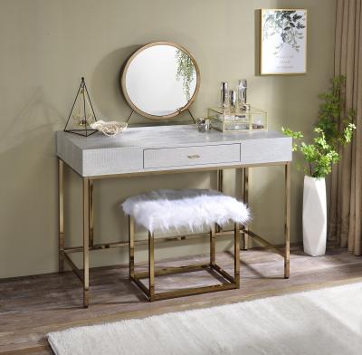 China US Modern CURRENT Modern Vanity Desk Bedroom Dressing Table White With Drawers for sale