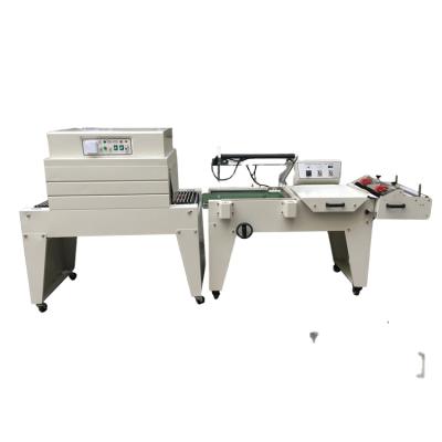 China Semi Automatic Beverage L Bar Cutting And Sealing Machine With Heat Shrink Wrapping Machine Hot Selling for sale