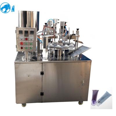 China Beverage Guangzhou cream seal lotion soft tube filling sealing machine for sale for sale