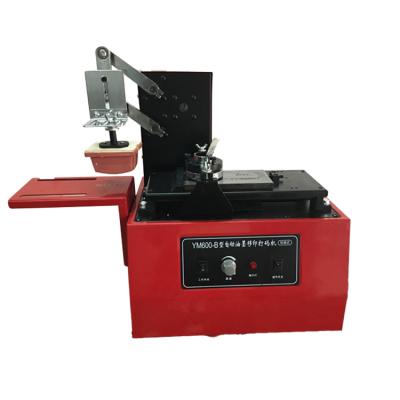 China Electric production date inkjet pad printing machine with date coding and small pad machine for logo for sale