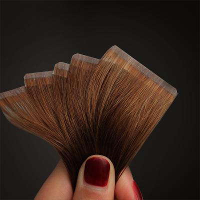 China Silky Straight Wave Invisible Tape Hair Extensions Tape In Remy Hair Extensions for sale