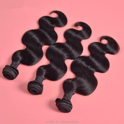 China High Quality Body Wave Beijing MANKA 10a Grade Brazilian Human Hair Virgin Hair Extension Brazilian Hair for sale