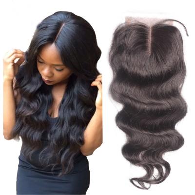 China Brazilian Body Wave Top Quality Big Hair Lace Closure for sale