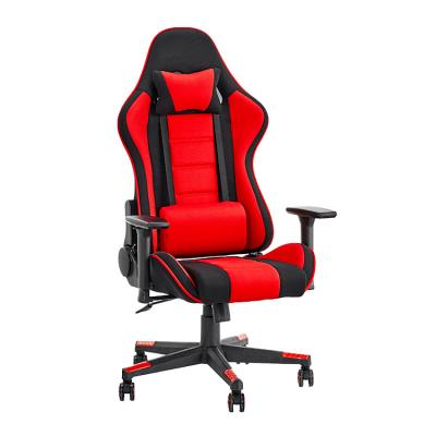 China Factory Wholesale Leather Gamer Chair LED Light Bar Runner RGB Extended Gaming Chair Adjustable (Height) for sale