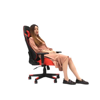 China (Size)Adjustable Luxury Cheap Ergonomic Foldable Racing Computer Massage PU Leather RGB PC Gamer Gaming Chair for sale