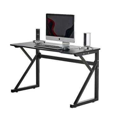 China Comfortable Modern Metal Laptop Computer Gaming Player Order Center Home Office Upright Desk for sale