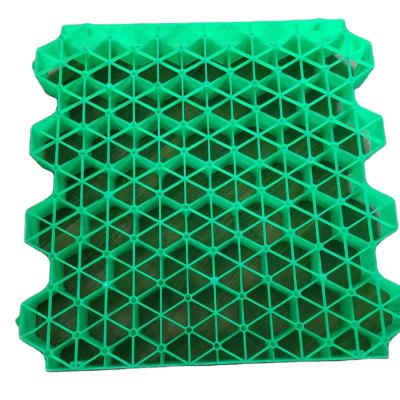 China Modern plastic porous lawn grate grass grid gravel car parking lot floor for sale