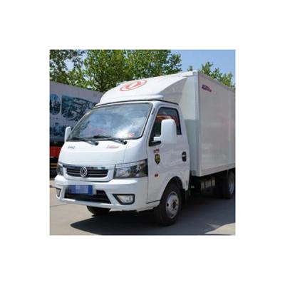 China Factory Made Popular Dongfeng Front Disc Rear Drum Mini Cargo Food Truck Leather Van for sale