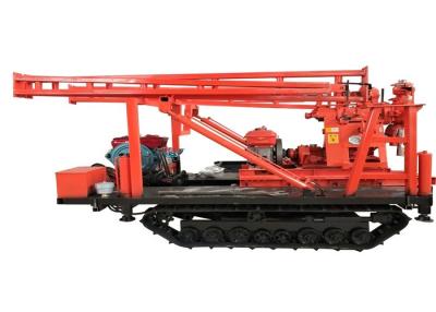 China 200 Meter Depth Crawler Mounted Type Geological Drilling Rig Machine With High Power for sale