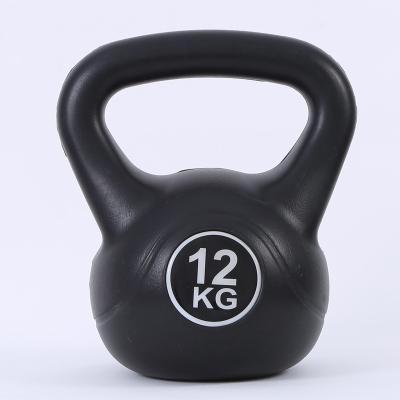 China Fill With Hot Selling PE Kettle Bell 12KG Customized Sports Customized Design For Bodybuilding Weightlifting 12KG for sale