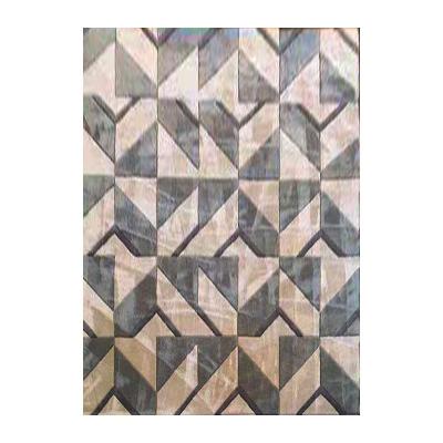 China Washable Custom Professionally Handcrafted Geometric Pattern Home Rug for sale