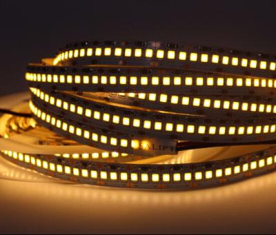 China DC 12V Copper Double Strip Light 5m 240LEDs/m SMD 2835 LED Strip LED PCB Warm White for sale