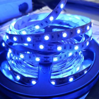 China New Arrival Residential 5050 SMD LED Strip Neon Rainbow Light Purple/Pink/Green/Orange/Blue IP65 Waterproof 150 LED Fluorescent Color 12V for sale