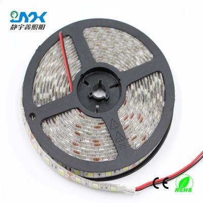 China Residential Single Color LED Strip SMD5050 5M/Roll 300LEDS 14.4W/M White Cuttable C.P. 68 LED Strip Light Good Quality 1 Year Warranty for sale