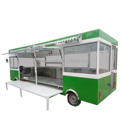 China Easy to use practical designed fried chicken car vending hot dog snack car /burger truck for fast food for sale