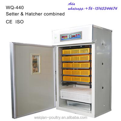 China WQ-440 New Type Multifunction Incubator For Chicken Duck Goose Quail Eggs With CE SASO ISO Certification for sale