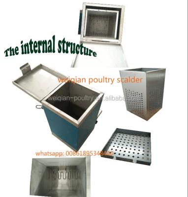 China Scalder/poultry plucker/POULTRY chicken plucker poultry scalding plucking machine for sale