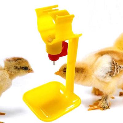 China Poultry Poultry Chicken Duck Hanging Drinking Water Nipple Drinker Feeder Feeder With Cup New for sale