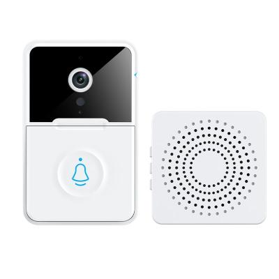 China NIGHT VISION Dry Battery Door Bells with Camera IP Intercom Iot Device Security Doorbell Battery Operated Mini Doorbell Apartments for sale