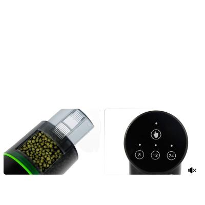 China Sustainable Factory Supplying Led Aquarium Digital Automatic Fish Feeder 70Ml for sale