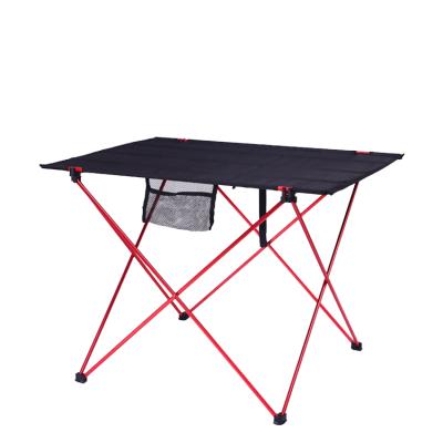 China Modern Aluminum Outdoor Portable Camping Table 600d Oxford Folding Tube Table for sale