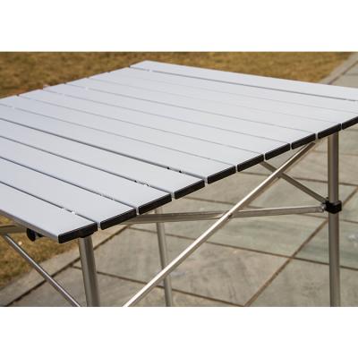 China Modern Custom Small Alloy Outdoor Portable Picnic Table Folding Beach Table for sale