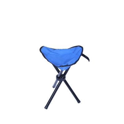 China Easy Folding And Transport Fishing Chair Three Legs Camping Stool Adjustable Outdoor Portable Folding Stool for sale