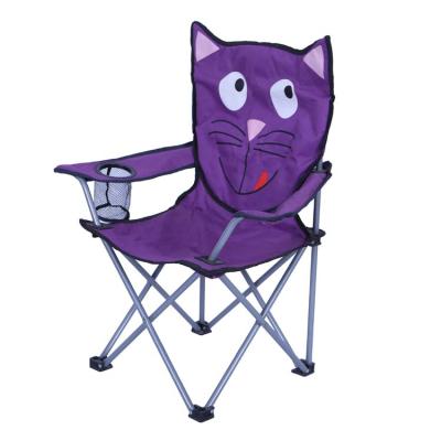 China Outdoor Chair Modern Metal Beach Furniture Cartoon Personalized Kids Folding Chair Personalized Kids Camping Chairs for sale