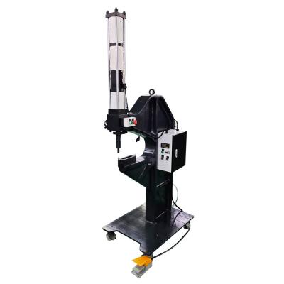 China Fastener Insert Throat Depth 500mm Pneumatic Press Riveting Machine for sale