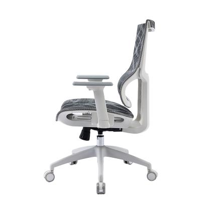 China Li&Sung 10135 Q7 Full Mesh Swivel Computer Desk Chair High Quality Ergonomic Executive Commercial Office Rotation Mesh Chair for sale