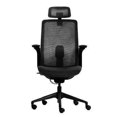 China Factory Wholesale (Height) Zonal Adjustable Lisung 10019 Mesh Task Work Chair Ergonomic High Back Wire Control for sale