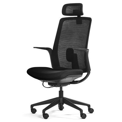 China Factory Wholesale (Height) Zonal Adjustable Lisung 10019 Mesh Task Work Chair Ergonomic High Back Wire Control for sale