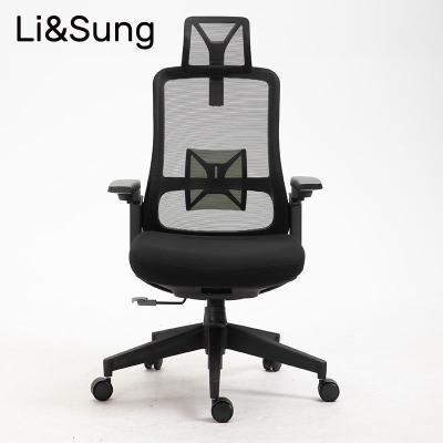 China (Size)Li&Sung Actuity 10003 Actuity High Adjustable Back Staff Mesh Chair Professional Task Manager Swivel Conference Desk Ergonomic for sale