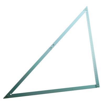 China Heavy Aluminum Metal Frame Triangle Folding Ruler for sale