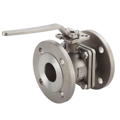 China General Q41F-40R 1inch flange ball valve 2 inch stainless steel ball valve for sale