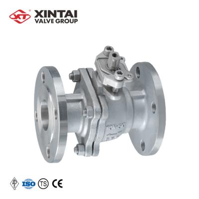 China General Factory Q41F-10K DN50 Manual Stainless Steel Direct Flange JIS Ball Valve for sale