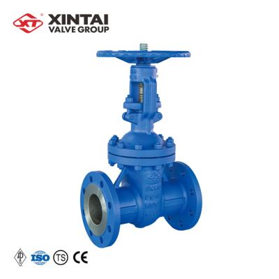 China General XINTAI Z40H-16P DN80 Cast Iron Carbon Steel Manual Low Pressure PN16 DIN Standard Gate Valve for sale